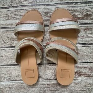 Dolce Vita Women's Sandals in Tan and Cream